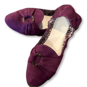 Scrunched Heel Flats